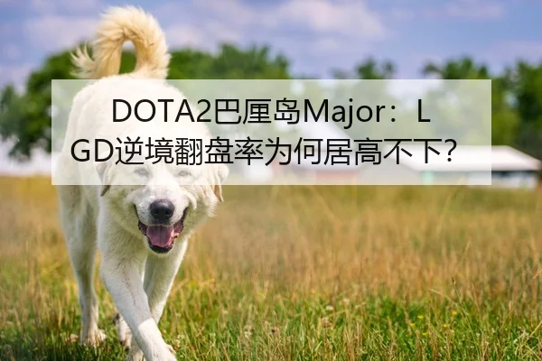 DOTA2巴厘岛Major：LGD逆境翻盘率为何居高不下？